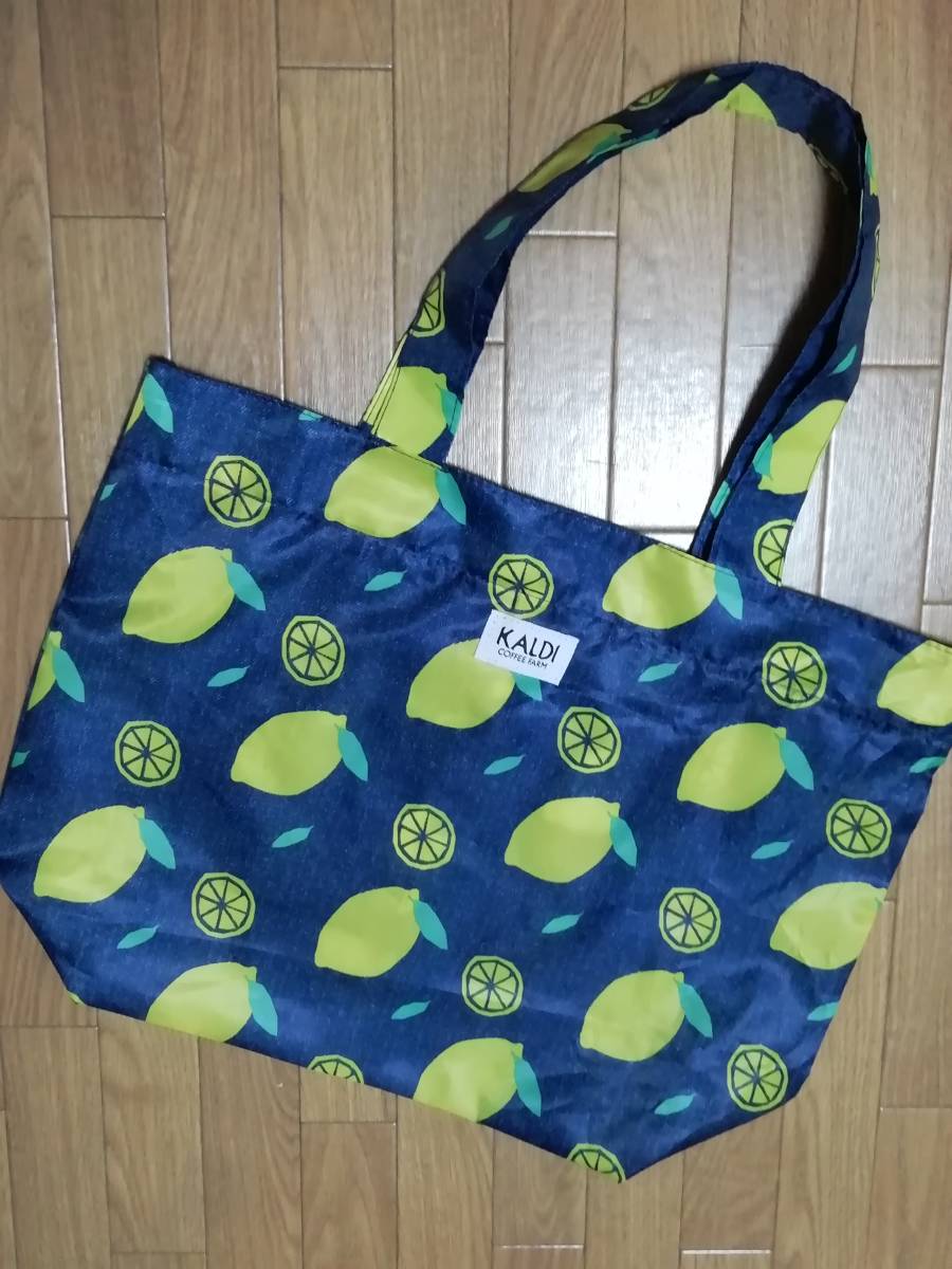 KALDI カルディ　レモンバッグ　バッグのみ☆トートバッグ エコバッグ☆在庫あり