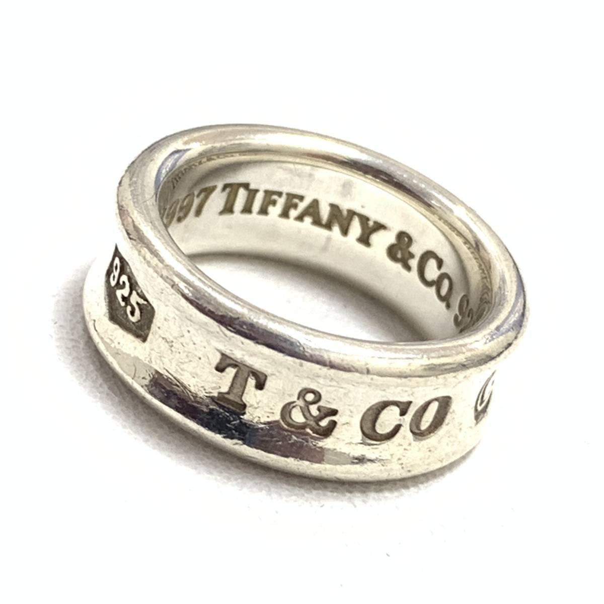 Tiffany&Co. リング 925 8号 6.7g / SV 1837 シルバー ティファニー