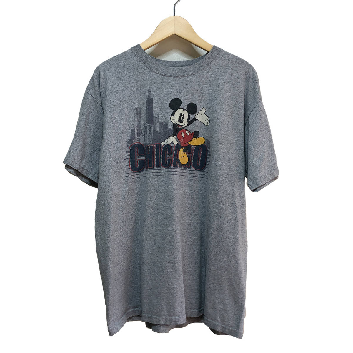 1000円スタート】USA古着 半袖 Tシャツ ディズニーDisney シカゴ