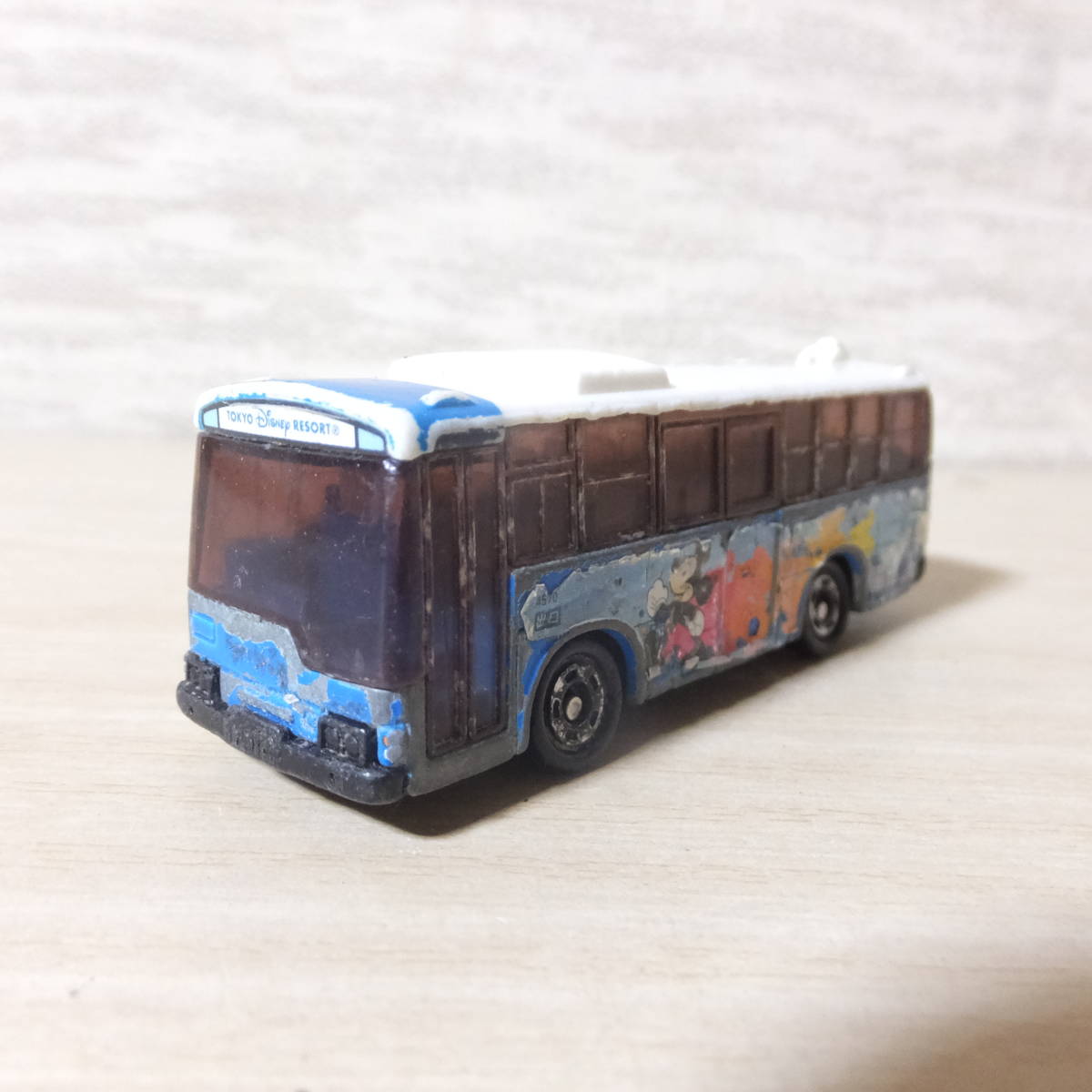 トミカ　ミニカー　三菱　FUSO　バス　ディズニーランド　_画像3