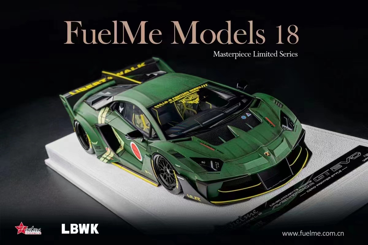 Fuelm 1:18 Lamborghini Aventador GT EVO LBWK www.immobiliaregd.it