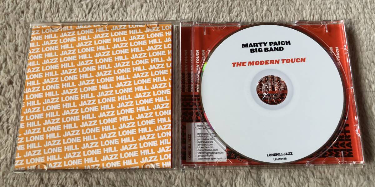 CD-Nov / EU Lonehill Jazz / Marty Paich Big Band / The Modern Touch