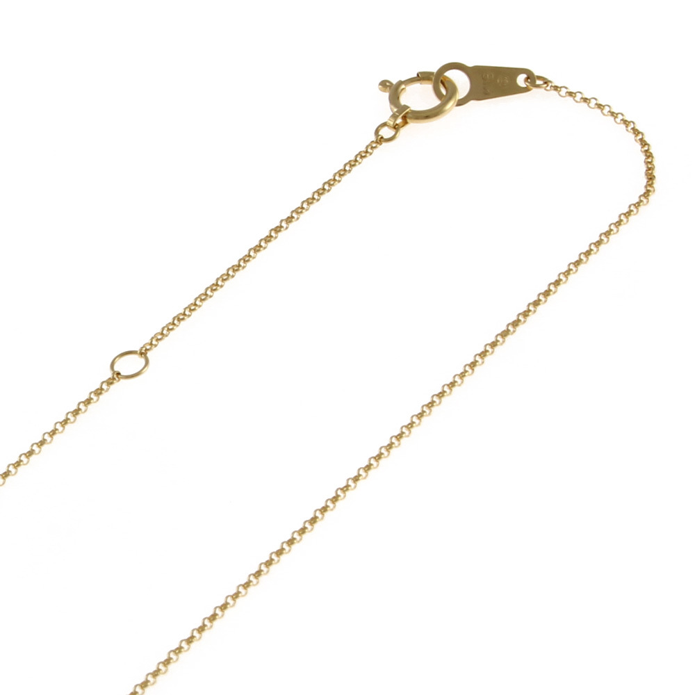 タサキ TASAKI ネックレス 18金 K18イエローゴールド シトリン
