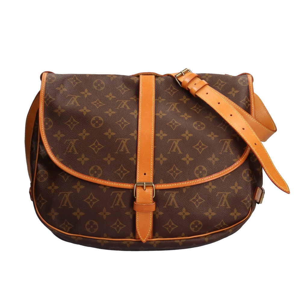 ルイヴィトン LOUIS VUITTON ソミュール35 モノグラム ショルダー