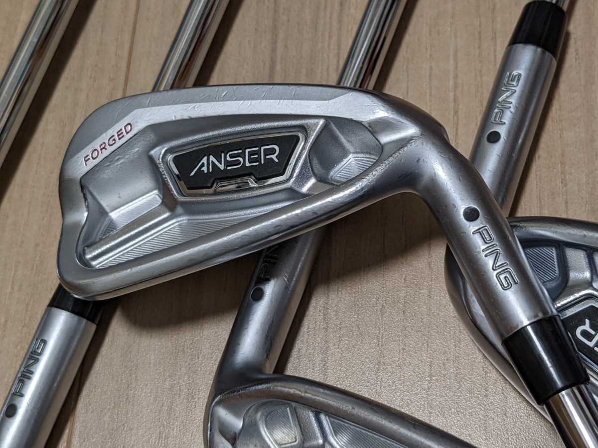 PING ANSERアイアン 5〜9,W 黒ドット DGS200 アンサーPING | arvotulkki.fi