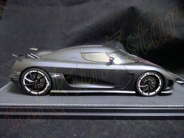 即決 ◆未展示◇限定255台◆ 1/18 フロンティアートFronti.Art ケーニグセグKoenigsegg アゲーラAgera R マット.ブラック艶消黒Matte.Black_画像4