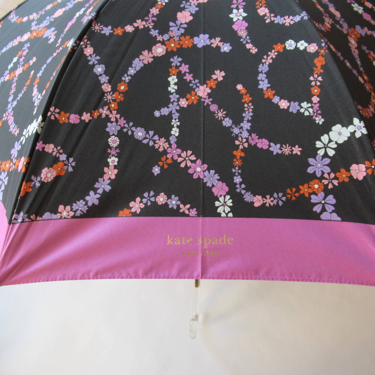 ##202211 быстрое решение # Kate Spade New York новый товар всесезонный umbrella . дождь двоякое применение зонт / зонт / зонт от дождя / длинный зонт / затемнение ....No.7