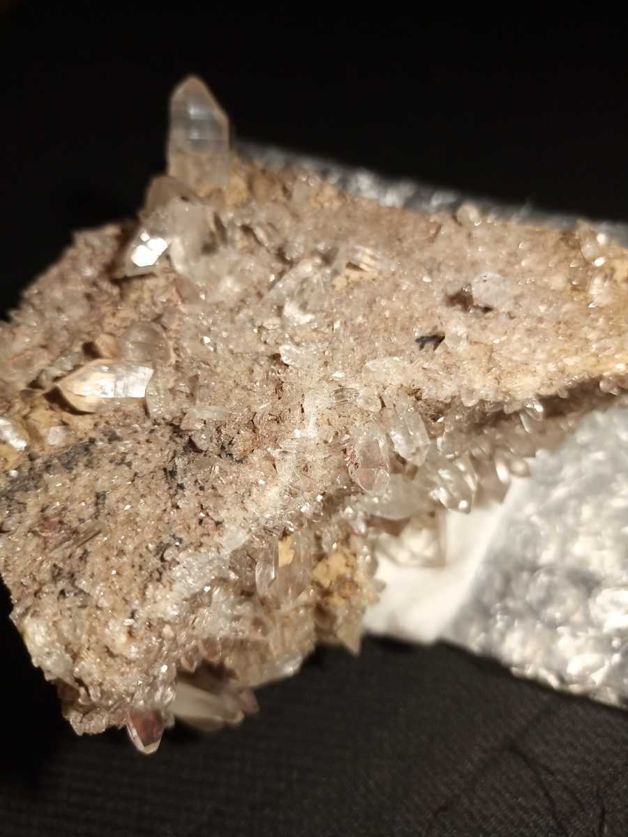 パルギ産　天然　水晶　スラスター　原石　約600g スピリチュアル　ヒーリング　浄化　波動　パワーストーン　ヒーリング