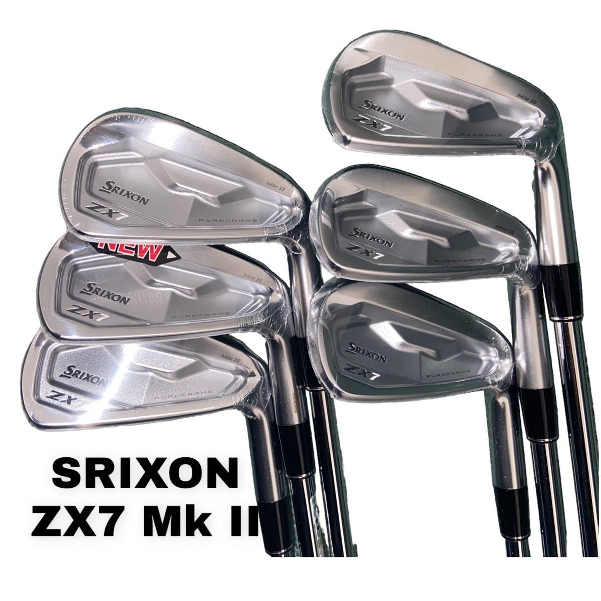 SRIXON スリクソン ZX7 Mk II アイアン 5-P 6本セット Dynamic Gold