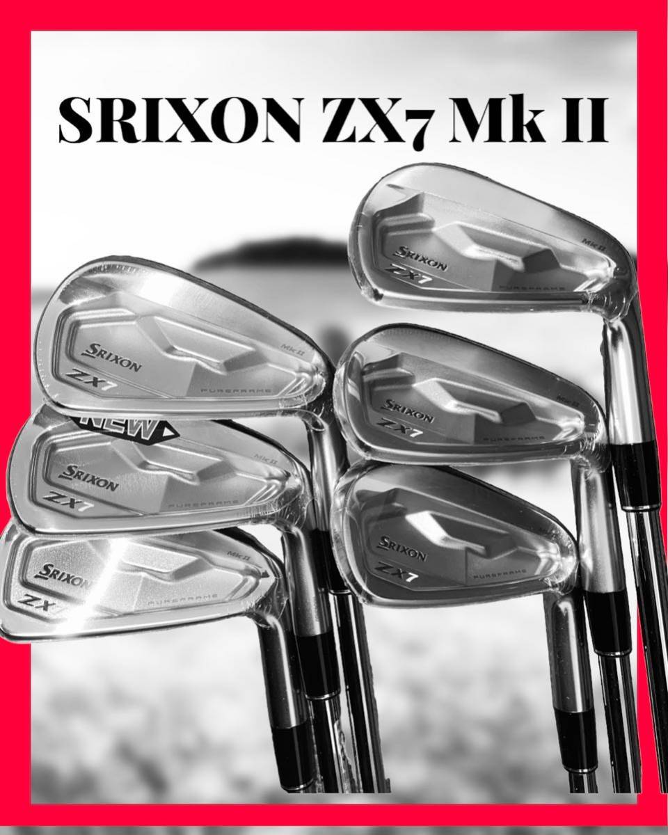 大感謝セール】 SRIXON スリクソン ZX7 Mk II アイアン 5-P 6本セット