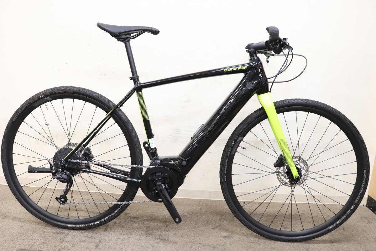 直送商品 ■CANNONDALE キャノンデール QUICK NEO 電動アシスト自転車 SHIMANO ALTUS 1X9S サイズM 2021年モデル 美品 電動アシスト自転車