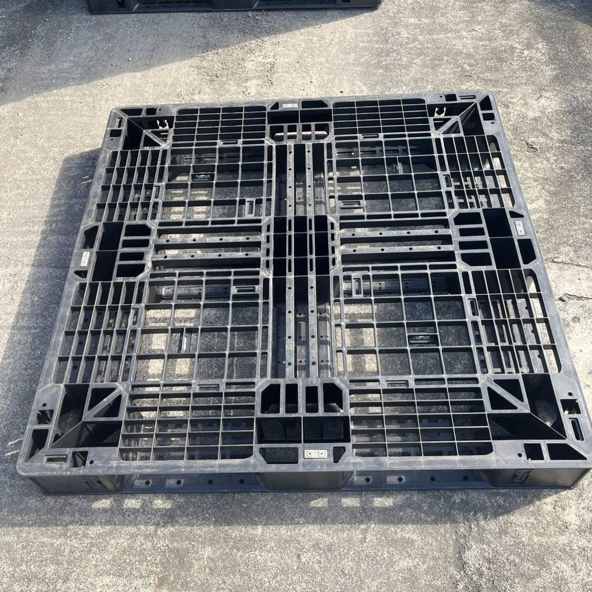 即納可能】【引取可能】 樹脂パレット 1100×1100×125 50枚セット 即納可能】【引取可能】 樹脂パレット 1100×1100×125 50枚セット