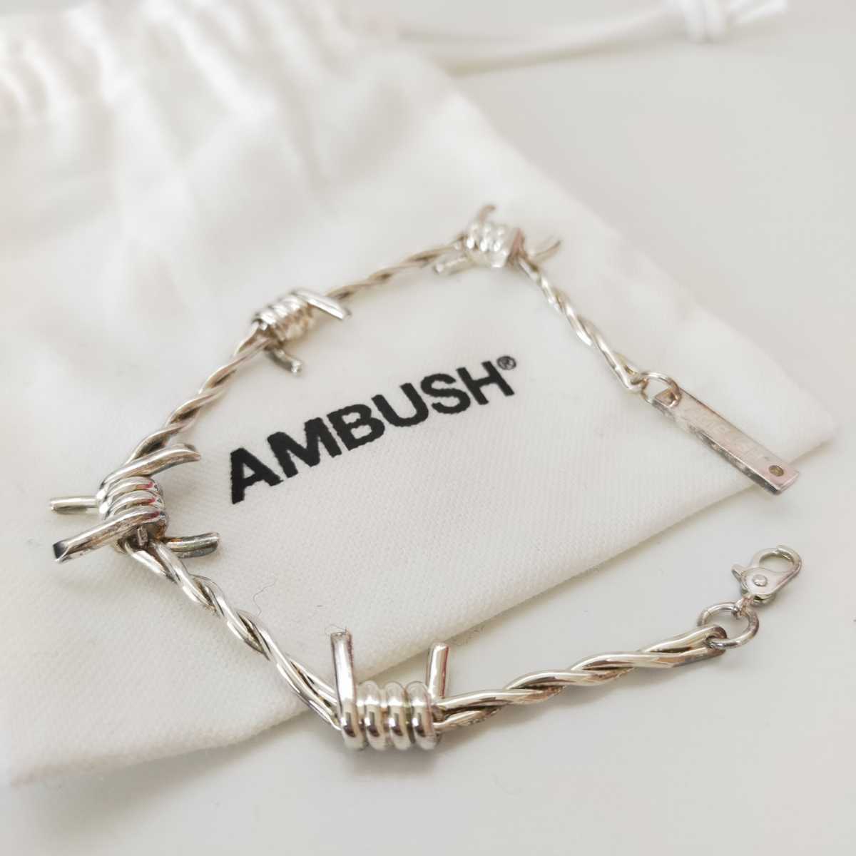 AMBUSH アンブッシュ CLASSIC CHAIN BRACEKET 有刺鉄線 AMBUSH アンブッシュ CLASSIC CHAIN BRACEKET 有刺鉄線