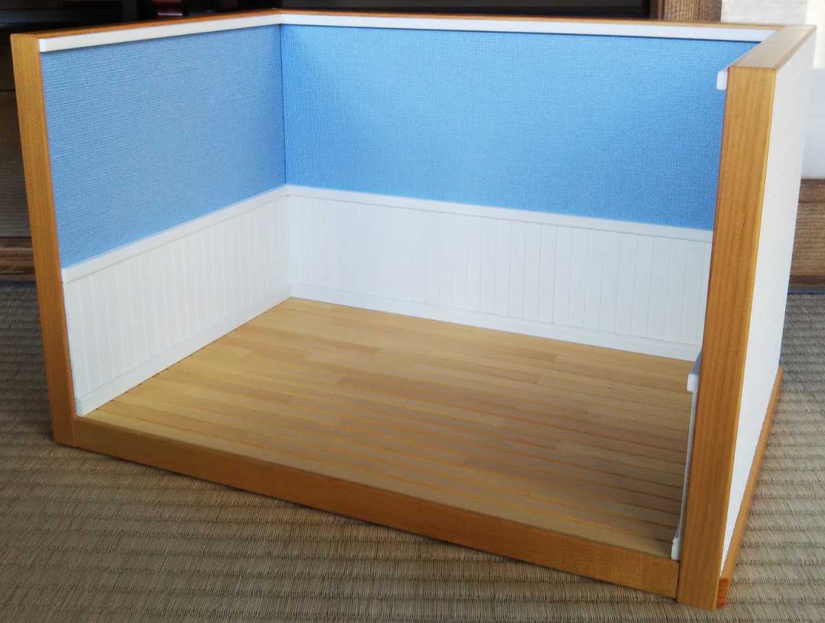 Yahoo!オークション - ドールハウス 12分の1 建具の無い部屋 Yahoo!オークション - ドールハウス 12分の1 建具の無い部屋