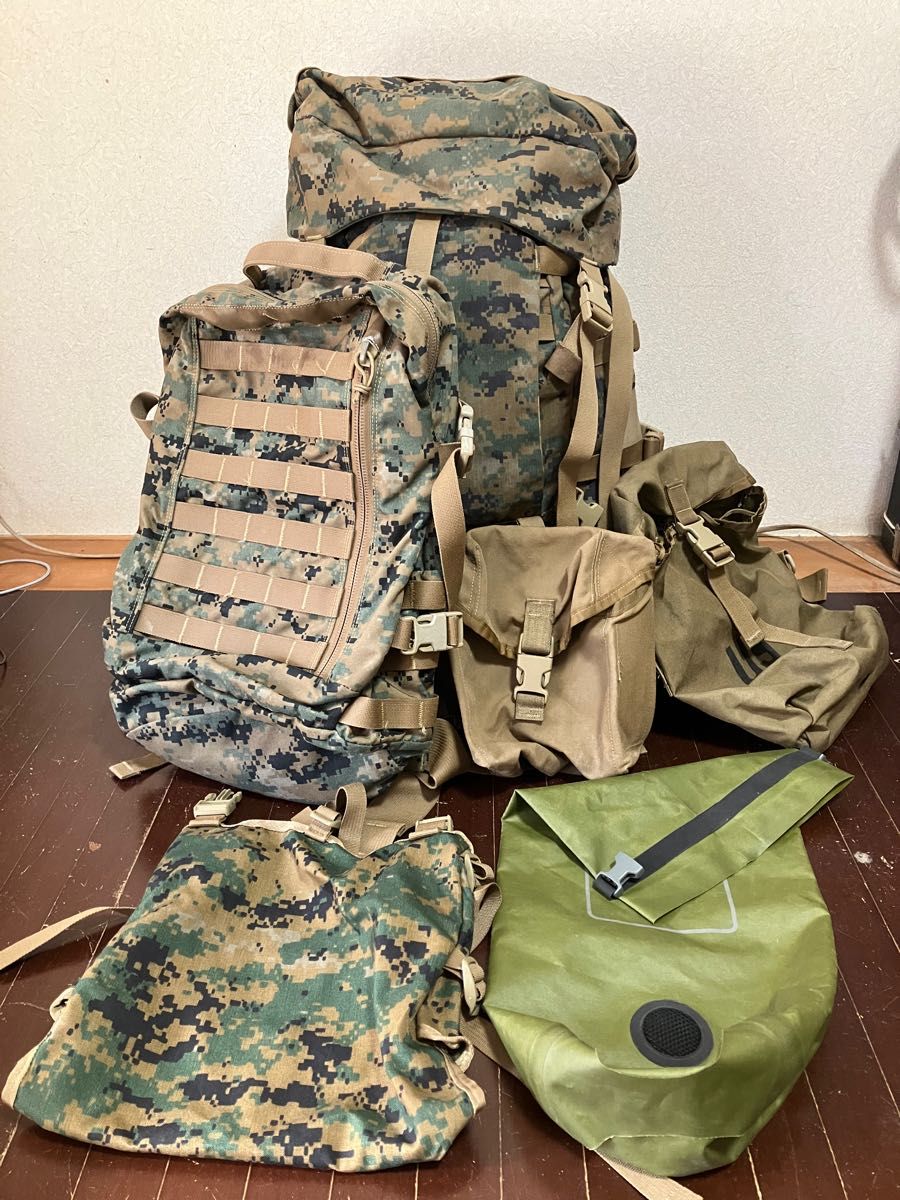 米軍実物】上品 海兵隊 USMC ILBE タクティカルバックパック-