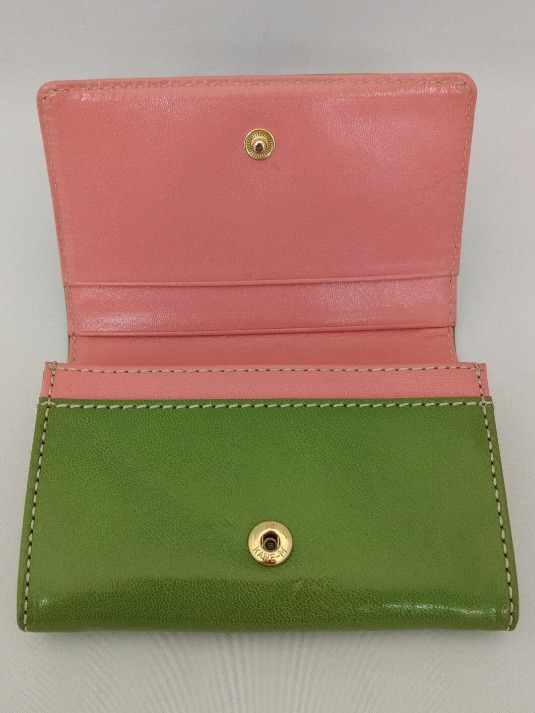 Kate spade Kate * Spade green card-case /B5812