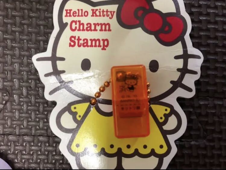 サンリオ 新品スタンプ シールセット まとめて 浸透印 ハローキティ チーズ スケジュール Sanrio はんこ stamp Hello kittyの画像5