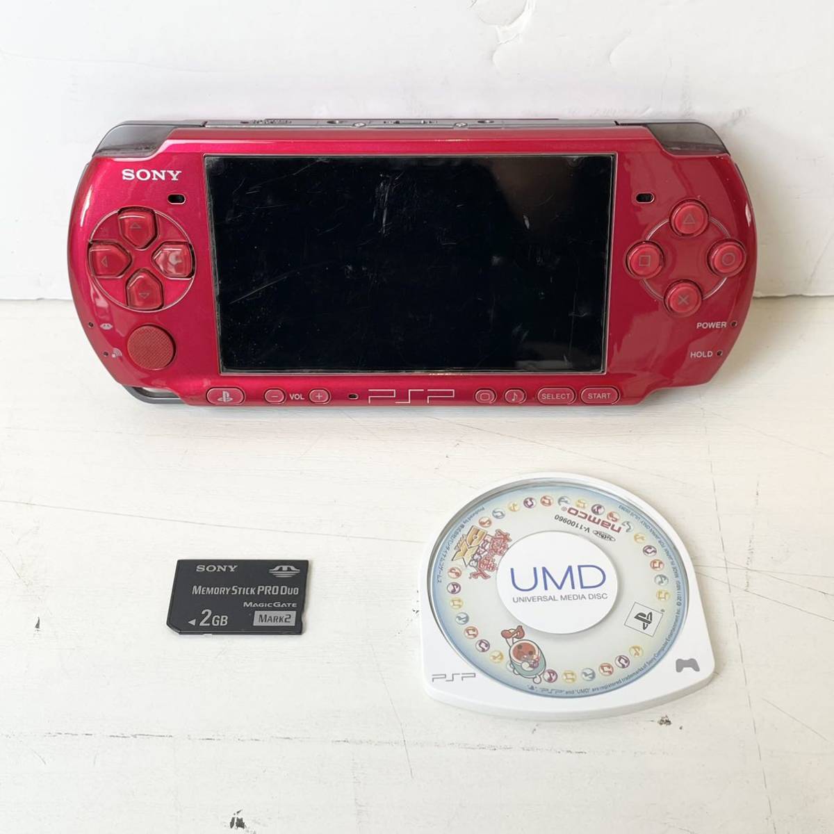 未開封+限定品 SONY PSP ワンセグパック PSPJ-20001 PSP-2000 DR