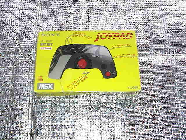 ◆即決◆MSX連射式コントローラー JOYPAD JS-303T(箱あり）(SONY）_画像1