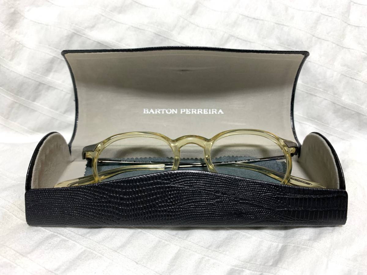 2022年製 新品】 BARTON PERREIRA（バートンペレイラ） WATSON メガネ