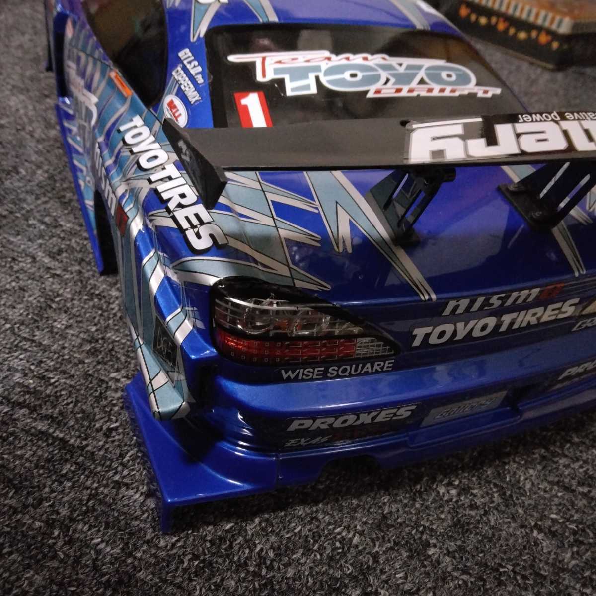 Yahoo!オークション - 1/10ドリラジ ボディーTOYO S15 SILVIA