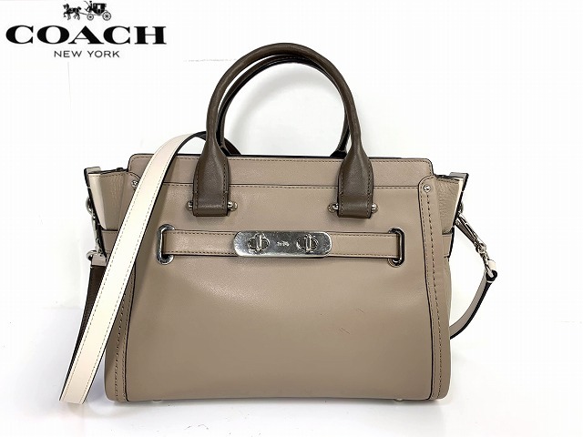 生まれのブランドで 美品★送料無料★ コーチ COACH レザー スワッガー 2way ショルダーバッグ トートバッグ ハンドバッグ☆ その他 生まれのブランドで 美品★送料無料★ コーチ COACH レザー スワッガー 2way ショルダーバッグ トートバッグ ハンドバッグ☆ その他