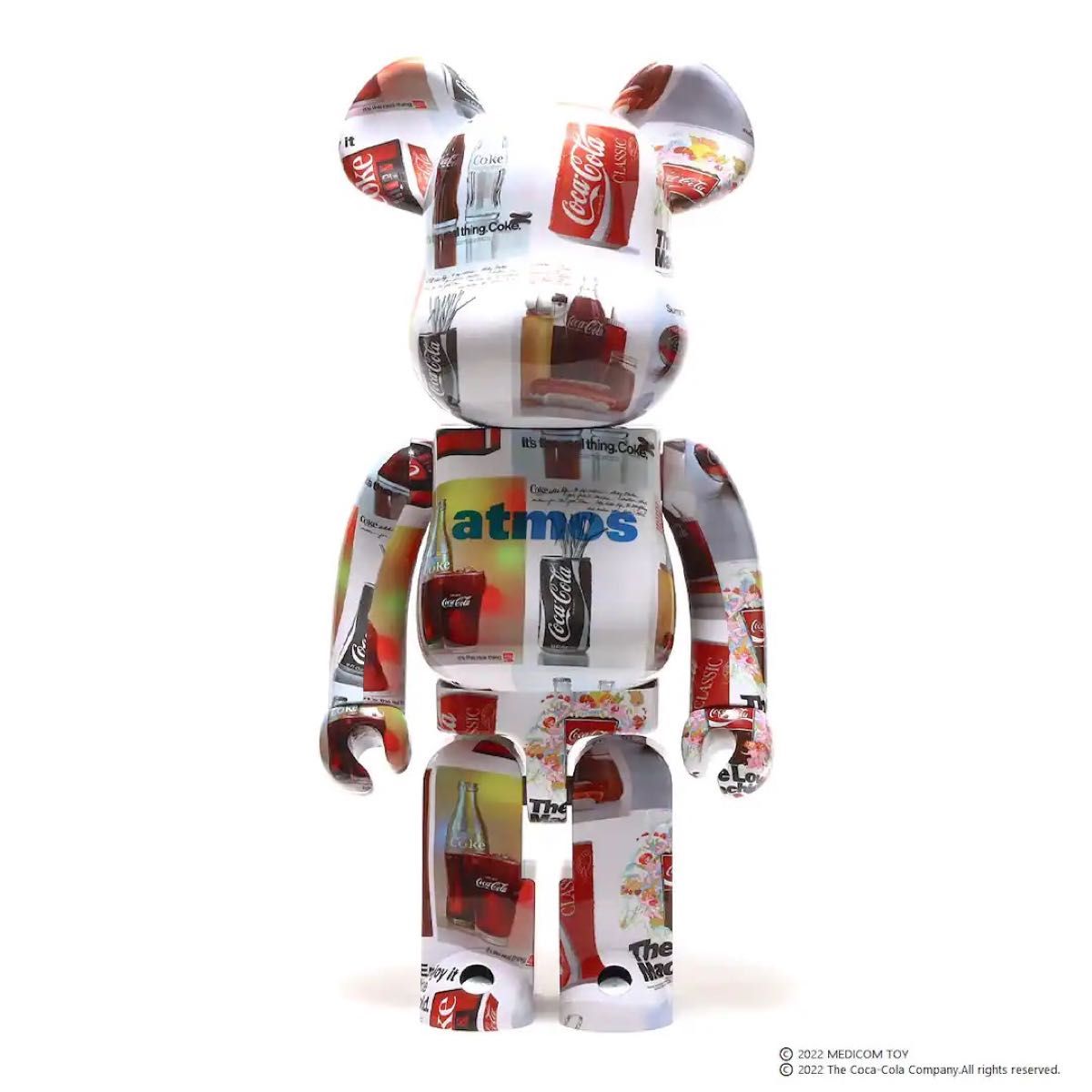 BE@RBRICK atmos × Coca-Cola TYPE-5 1000% ベアブリック メディコム