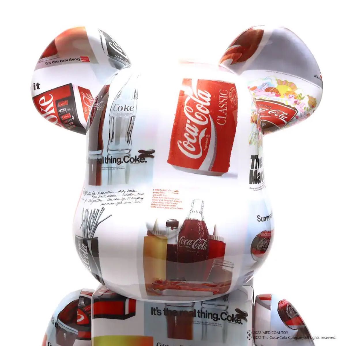 BE@RBRICK atmos × Coca-Cola TYPE-5 1000% ベアブリック メディコム
