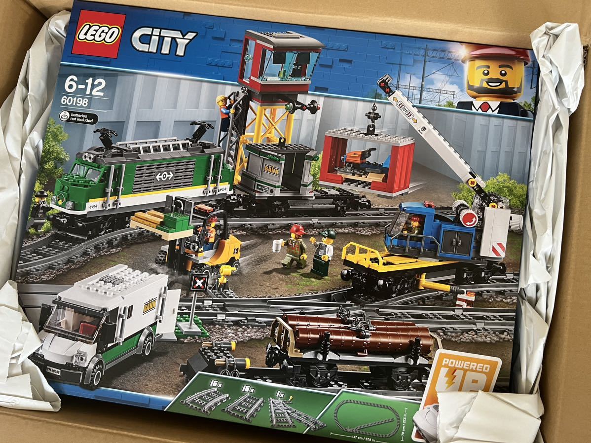 新品未開封】LEGOレゴシティ 貨物列車 60198 誕生日 LEGOシティ 国内外