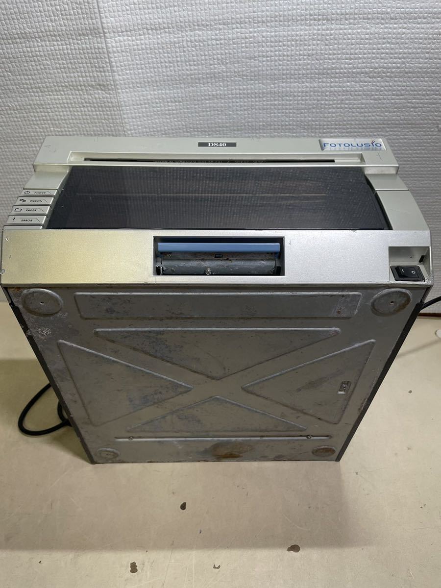 DNP DS40 昇華型デジタルフォトプリンター☆通電確認済み DNP DS40 昇華型デジタルフォトプリンター☆通電確認済み