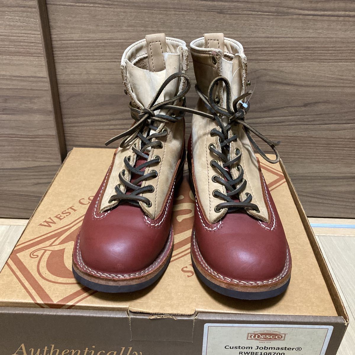 100%新品格安】 Wesco - WESCO ジョブマスター 8.5 Eの通販 by は