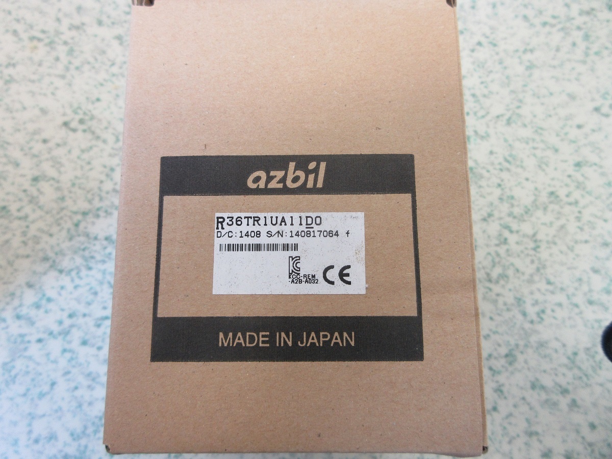 azbil RTR1UAD0 デジタル指示調節計 未使用品
