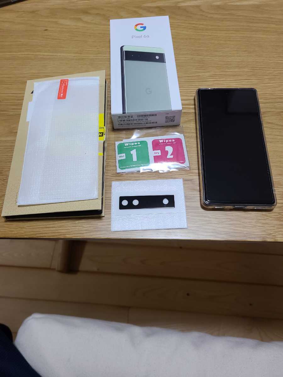 極上品】Google Pixel6a Sage ガラスフィルム ケース付き sbdonline2.net