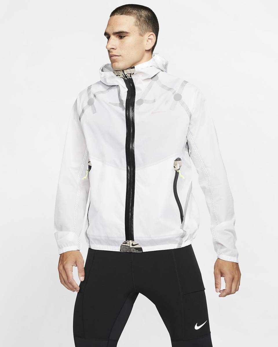 新品タグ付き Mサイズ 店舗完売 最高級品 定価27500円 ナイキ ISPA プレミアムジャケット Nike M NRG ISPA JACKET 最先端技術 耐久性 _画像1