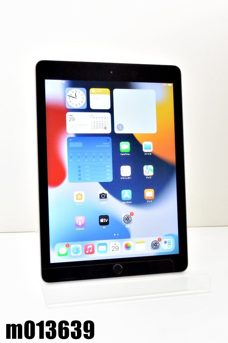 Wi-Fiモデル Apple iPad6 Wi-Fi 32GB iPadOS15.5 スペースグレイ MR7F2J/A 初期化済 【m013639】 