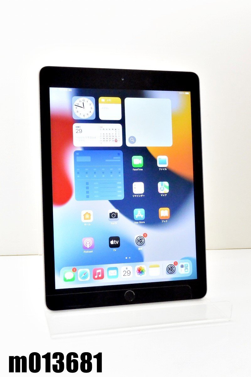 Wi-Fiモデル Apple iPad6 Wi-Fi 32GB iPadOS15.5 スペースグレイ MR7F2J/A 初期化済 【m013681】
