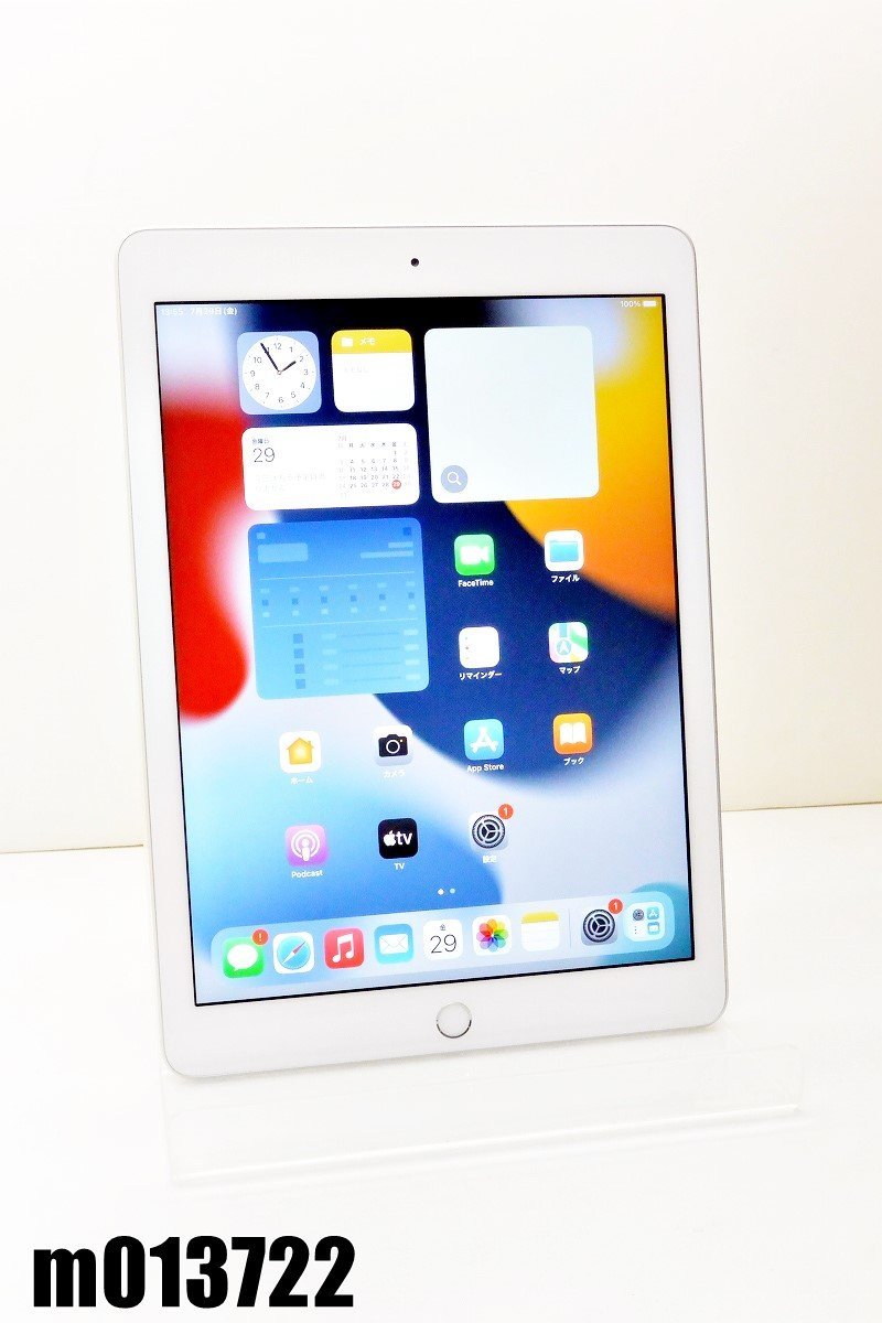 Wi-Fiモデル Apple iPad6 Wi-Fi 32GB iPadOS15.6 シルバー MR7G2J/A 初期化済 【m013722】