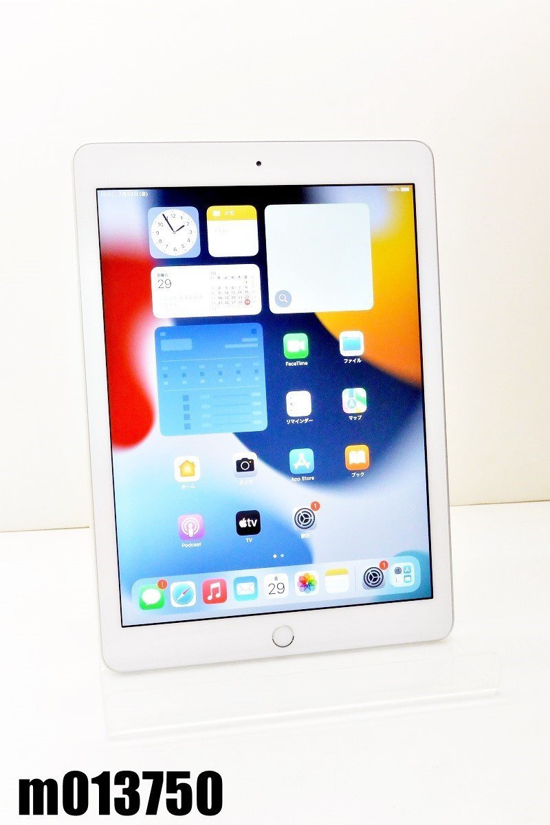 Wi-Fiモデル Apple iPad6 Wi-Fi 32GB iPadOS15.6 シルバー MR7G2J/A 初期化済 【m013750】