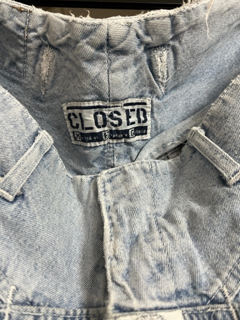 * Vintage 80\'s Jill bo- подлинная вещь CLOSED| Мали te franc sowa Jill bo- Denim 46 Made in ITALY USED *