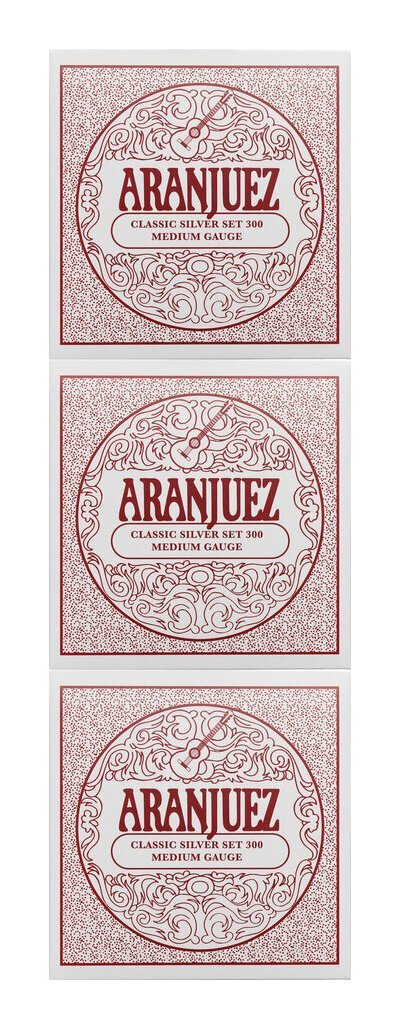  prompt decision * new goods * free shipping ARANJUEZ Classic Silver 300×3 classic guitar string / mail service 