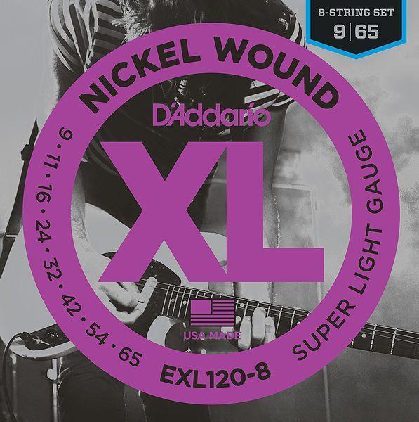 即決◆新品◆送料無料D’Addario EXL120-8×3(09-65/メール便_画像1