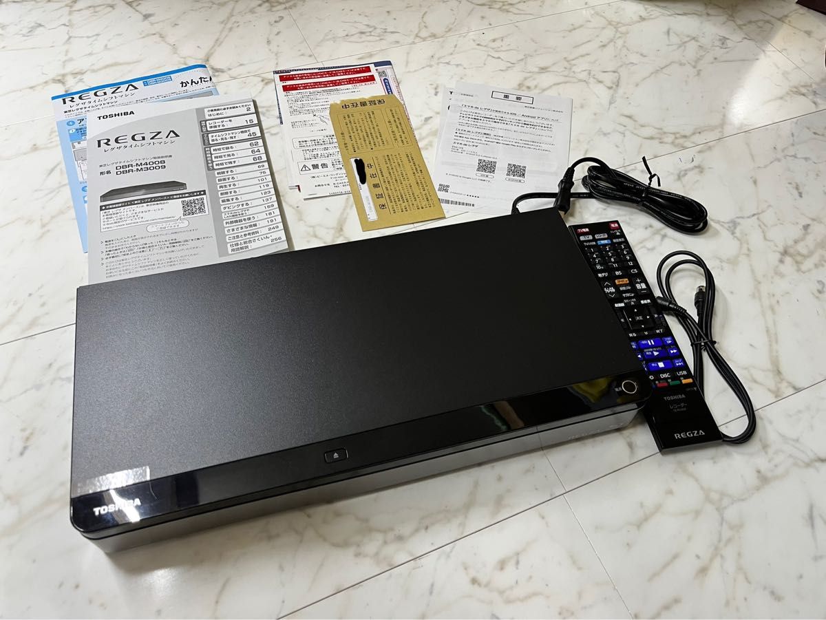 HDD4TB換装TOSHIBA REGZA レグザサーバー DBR-M3009 M4008相当品 東芝 ブルーレイレコーダー