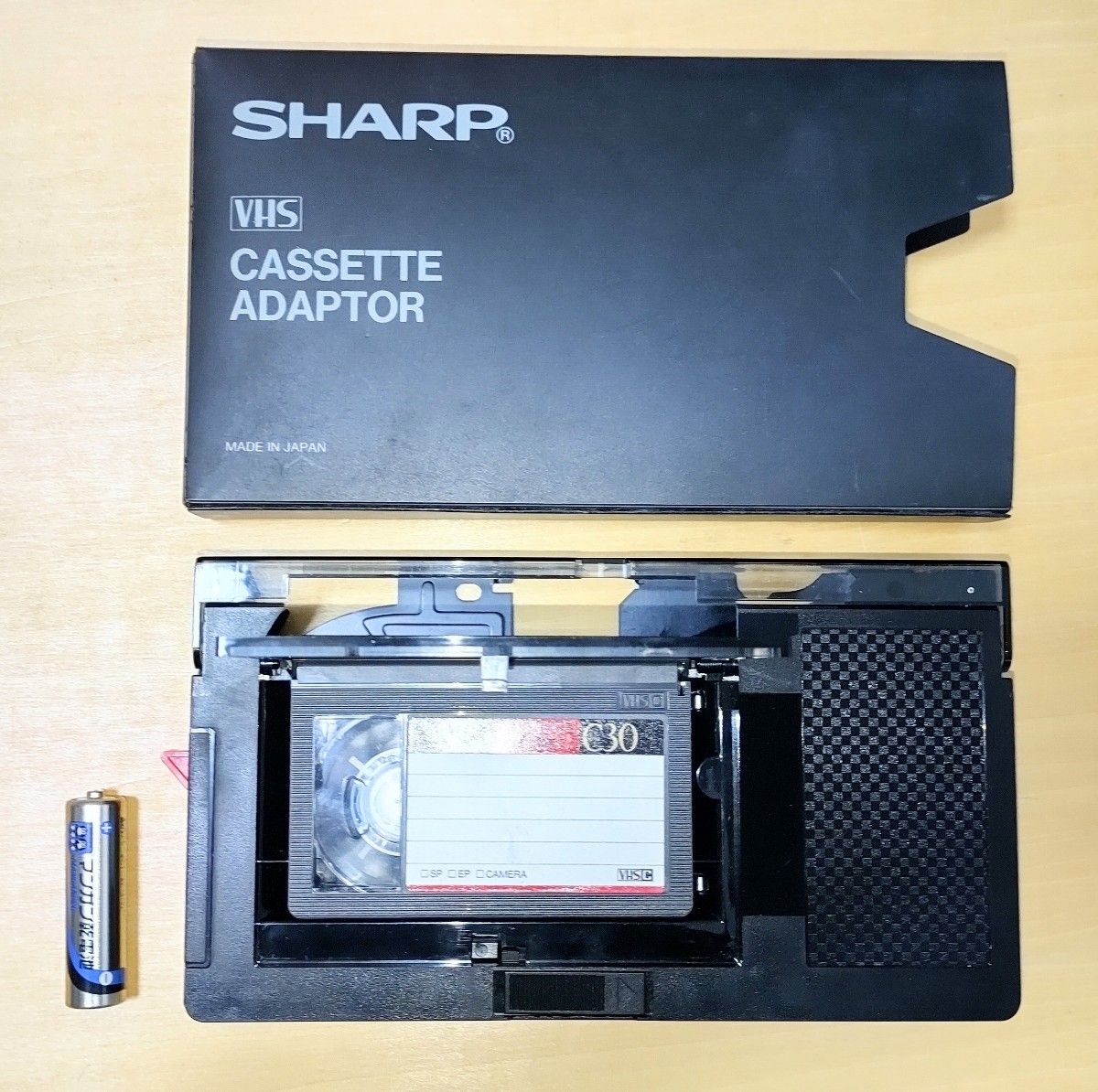 最大60%OFFクーポン シャープ VHS-C カセットアダプター VR-C2CA