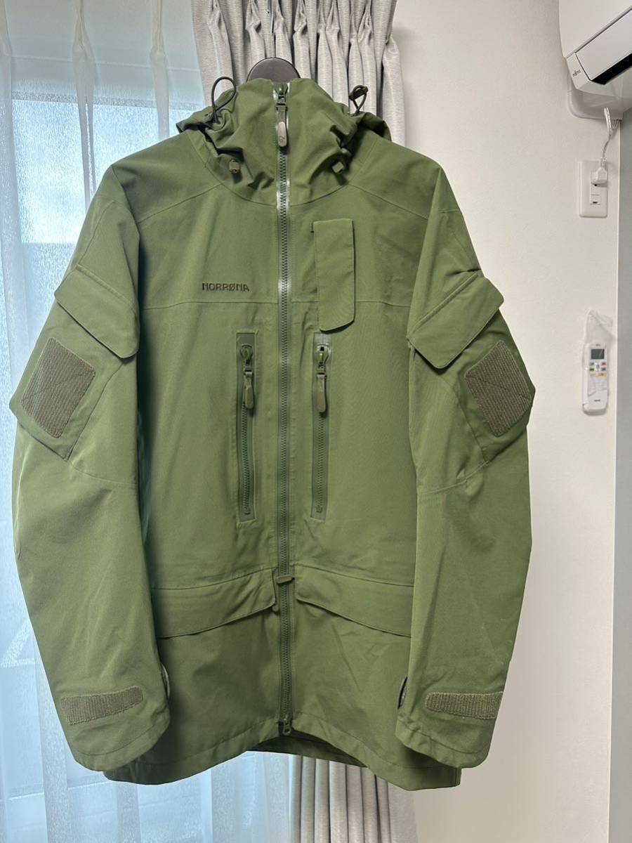 【値下げしました！】Norrona recon Gore-Tex Pro Jacket(M)サイズM Forest Green　フルマークス ノローナ