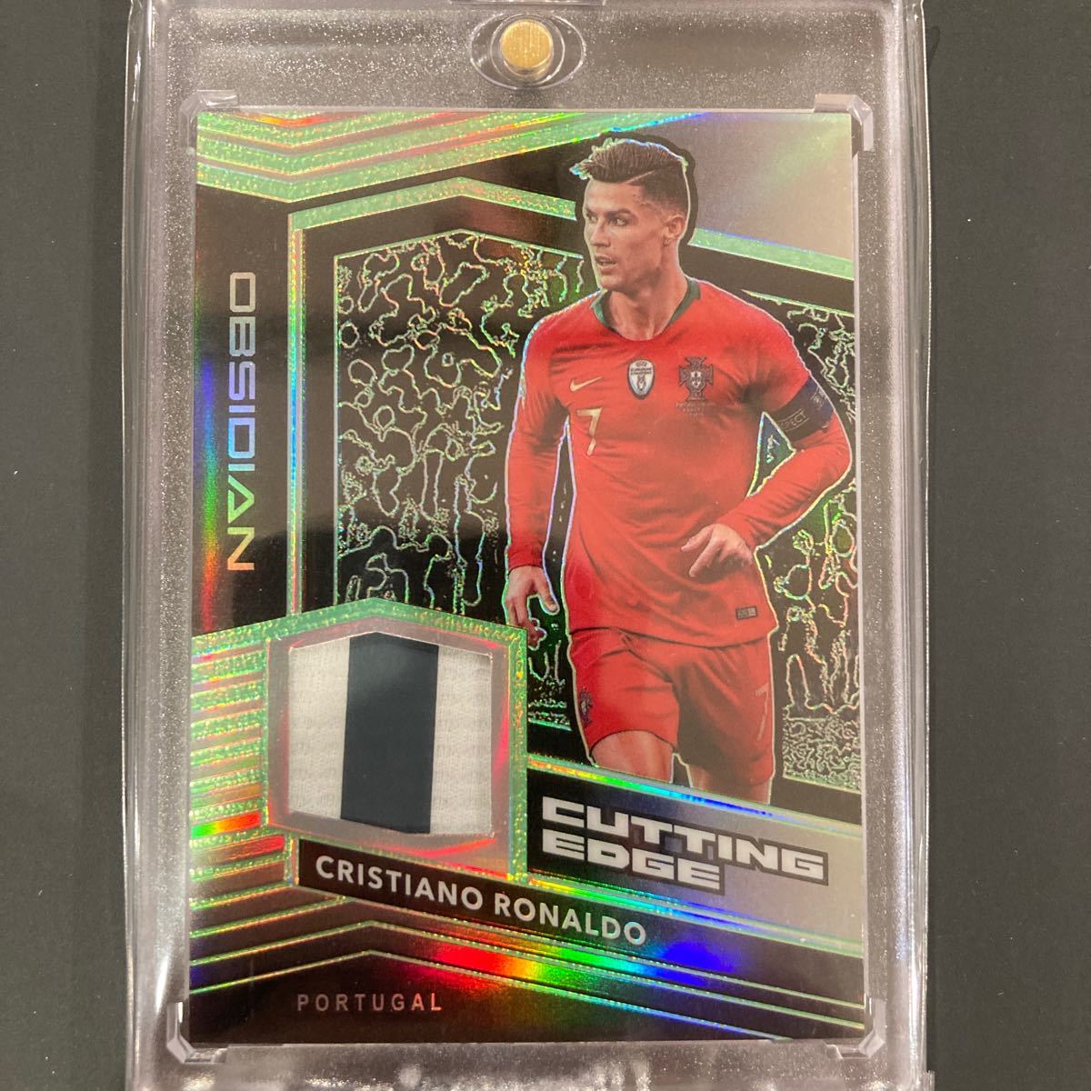 25 CRISTIANO RONALDO PANINI obsidian クリスティアーノロナウド