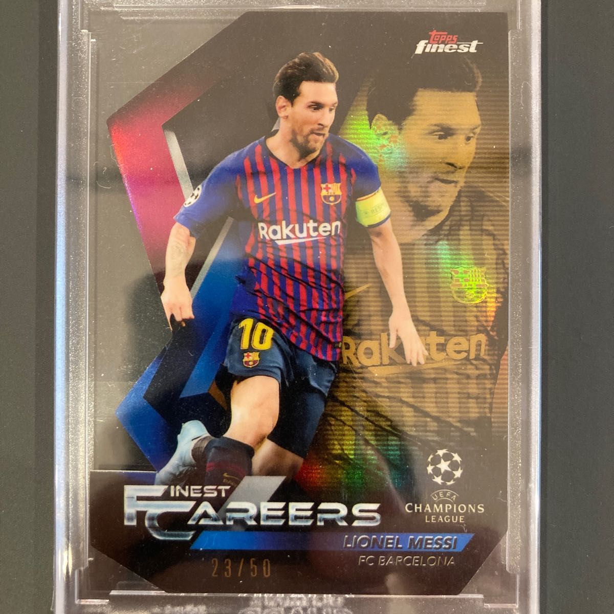 メッシ Messi topps finest 2019 /50 サッカーカード Yahoo!フリマ（旧）-