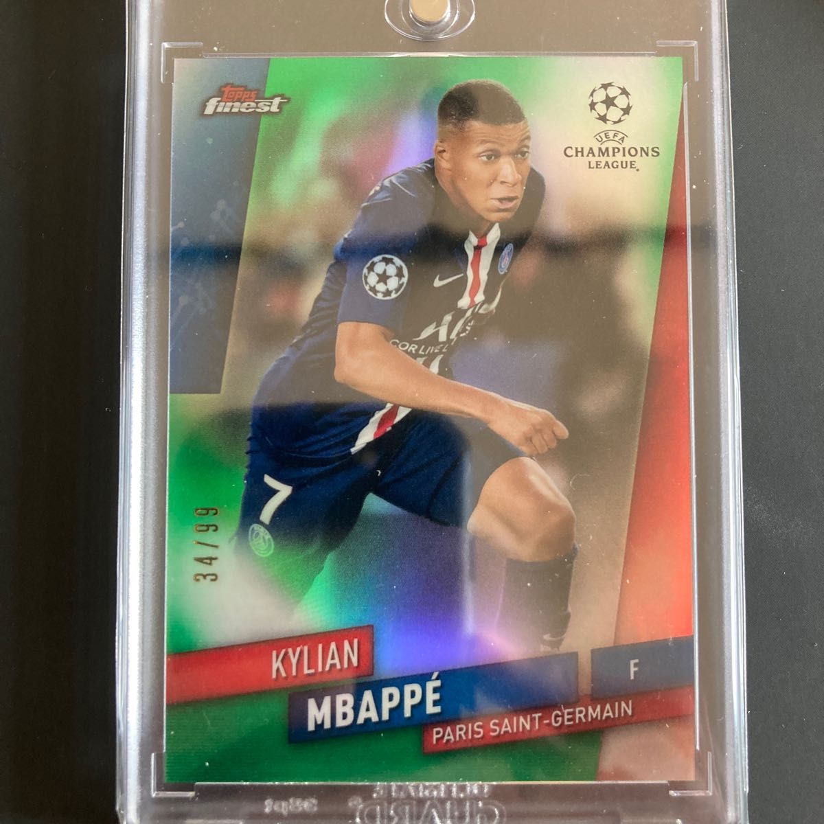 99枚限定 mbappe エムバペ エンバペ ムバッペ topps サッカーカード