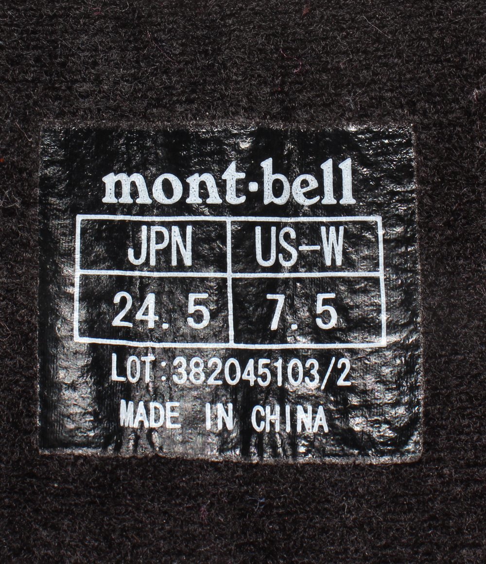 モンベル ショートブーツ トレッキングシューズ レディース SIZE 24.5 (L) mont-bell [1202]h_画像4