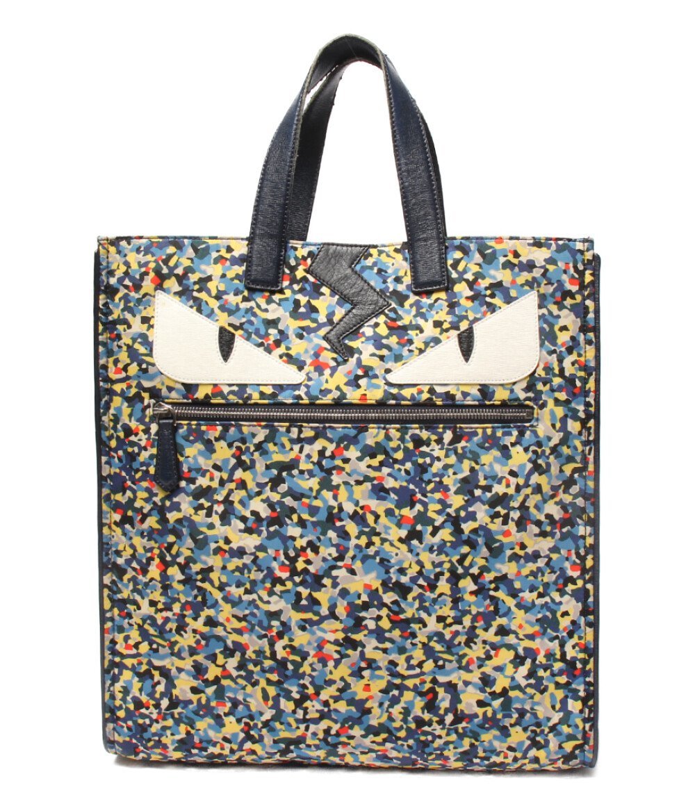 フェンディ トートバッグ 7VA367-5WH モンスター メンズ FENDI [0303 ...