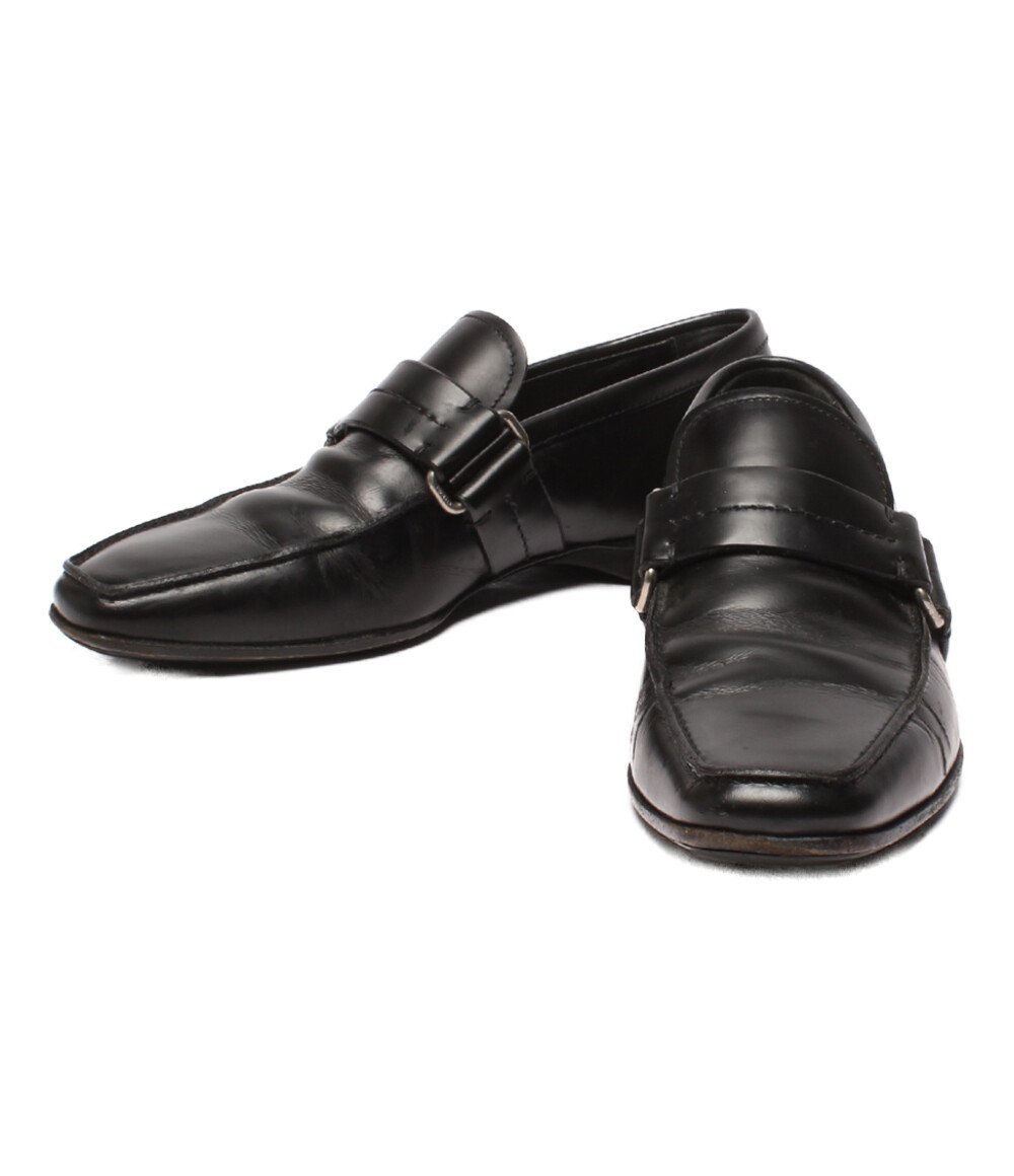 【誠実】 プラダ ローファー レディース SIZE 5 1/2 (L) PRADA 女性用 【誠実】 プラダ ローファー レディース SIZE 5 1/2 (L) PRADA 女性用